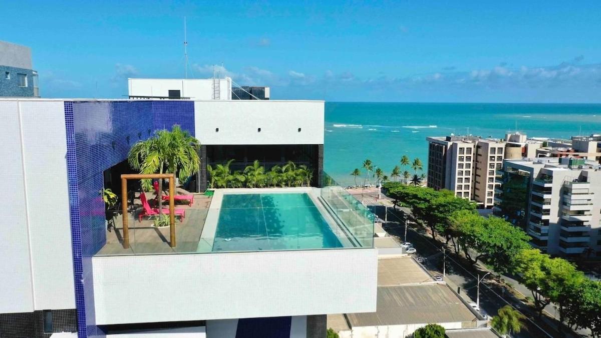Edificio Sky Concept - Apt 1003 - Quarto E Sala Com Ar Condicionado, Piscina, Academia, Area Kids, Proximo A Praias Turisticas E Bares Badalados Maceió Extérieur photo