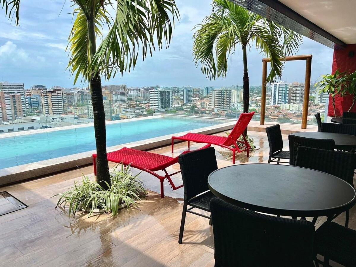Edificio Sky Concept - Apt 1003 - Quarto E Sala Com Ar Condicionado, Piscina, Academia, Area Kids, Proximo A Praias Turisticas E Bares Badalados Maceió Extérieur photo